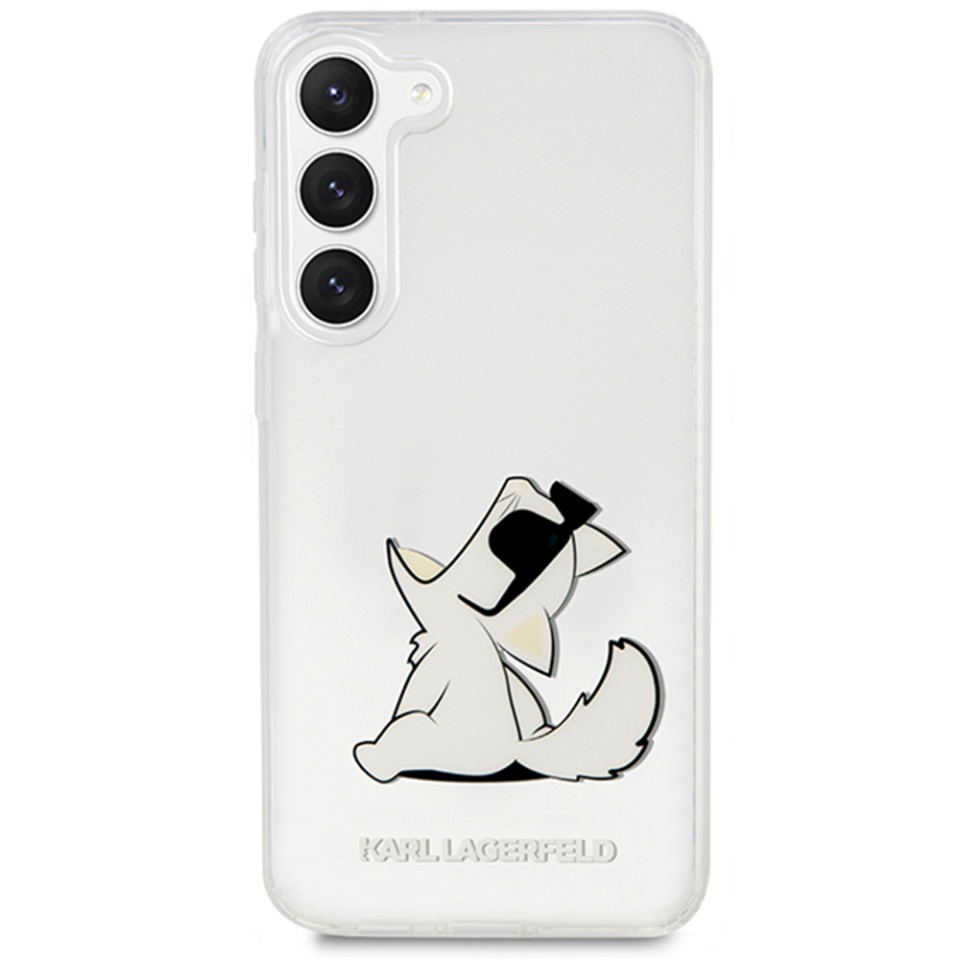 Husa pentru Samsung Galaxy S23 Plus, Hardcase Transparent, Karl Lagerfeld, Transparenta - 2 | YEO