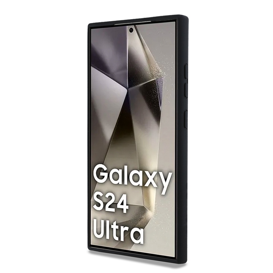 Husa pentru Samsung Galaxy S24 Ultra, Silicone, Karl Lagerfeld, Negru - 3 | YEO