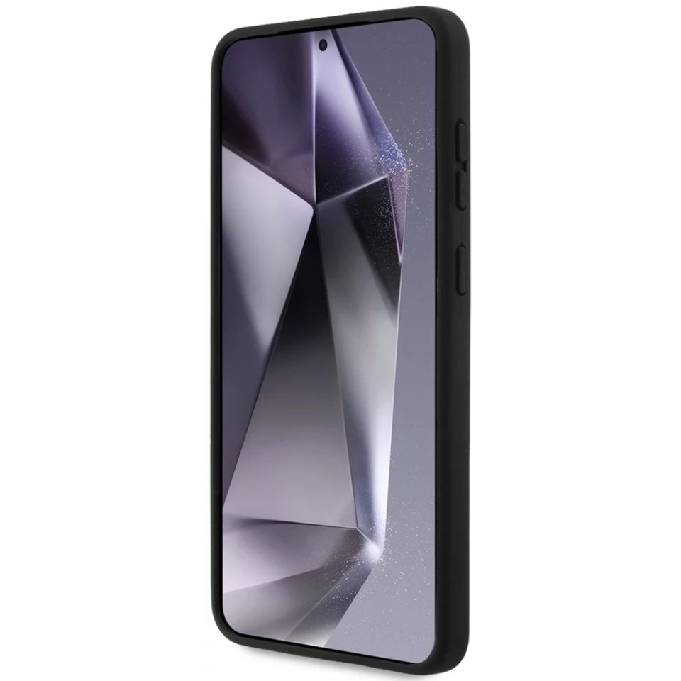 Husa pentru Samsung Galaxy S25 Edge, Silicone Double Heads MagSafe, Karl Lagerfeld, Negru - 3 | YEO