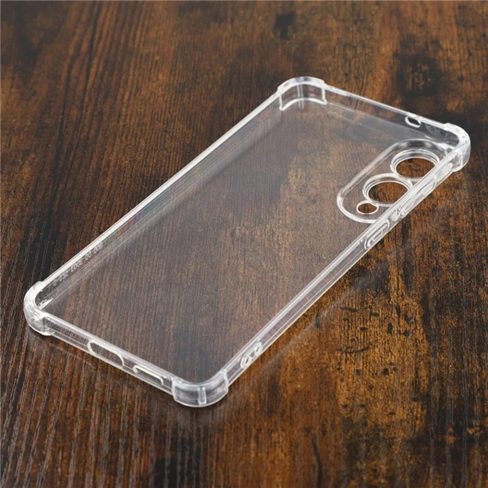 Husa pentru Samsung Galaxy S25 Edge, SKYDDAR INNOVATION, Shockproof Clear Silicone, Slim Silicon, Transparenta, set cu sticker - 3 | YEO