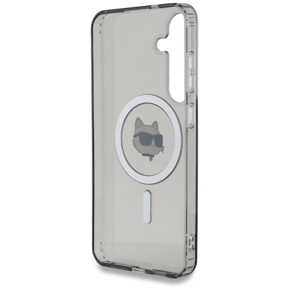 Husa pentru Samsung Galaxy S25, Karl Lagerfeld, IML MagSafe, Negru - 2 | YEO