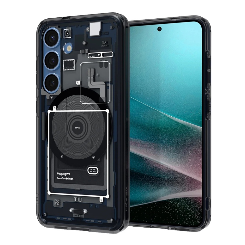 Husa pentru Samsung Galaxy S25, Spigen Ultra Hybrid Zero One - Negru - 1 | YEO