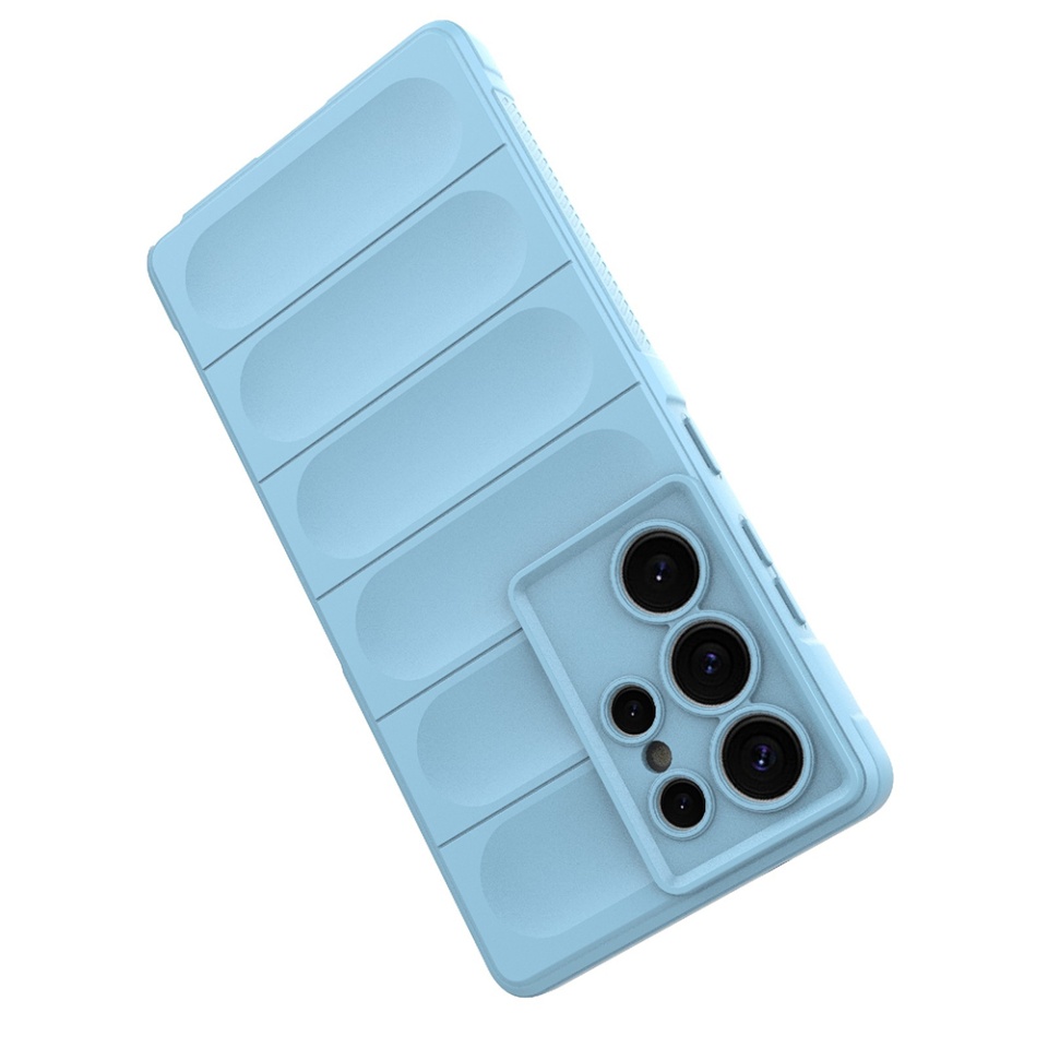 Husa pentru Samsung Galaxy S25 Ultra eleganta, din silicon mat, SKDR Vogue - Mov - 3 | YEO