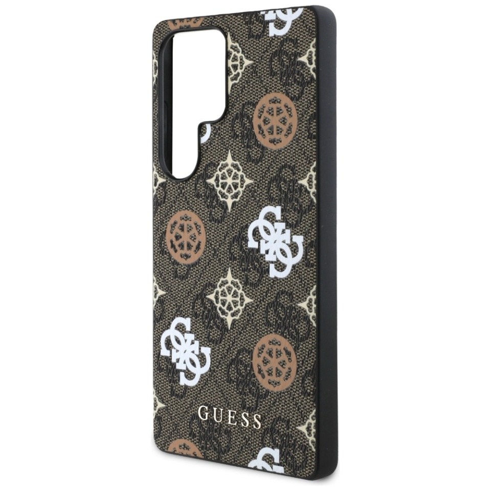 Husa pentru Samsung Galaxy S25 Ultra, Guess, Hardcase Peony, Maro - 1 | YEO
