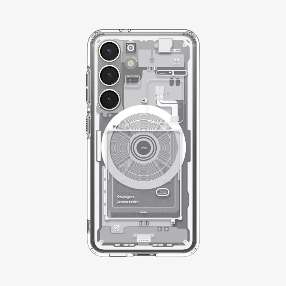 Husa pentru Samsung Galaxy S25, Ultra Hybrid Zero One - Alb - 2 | YEO