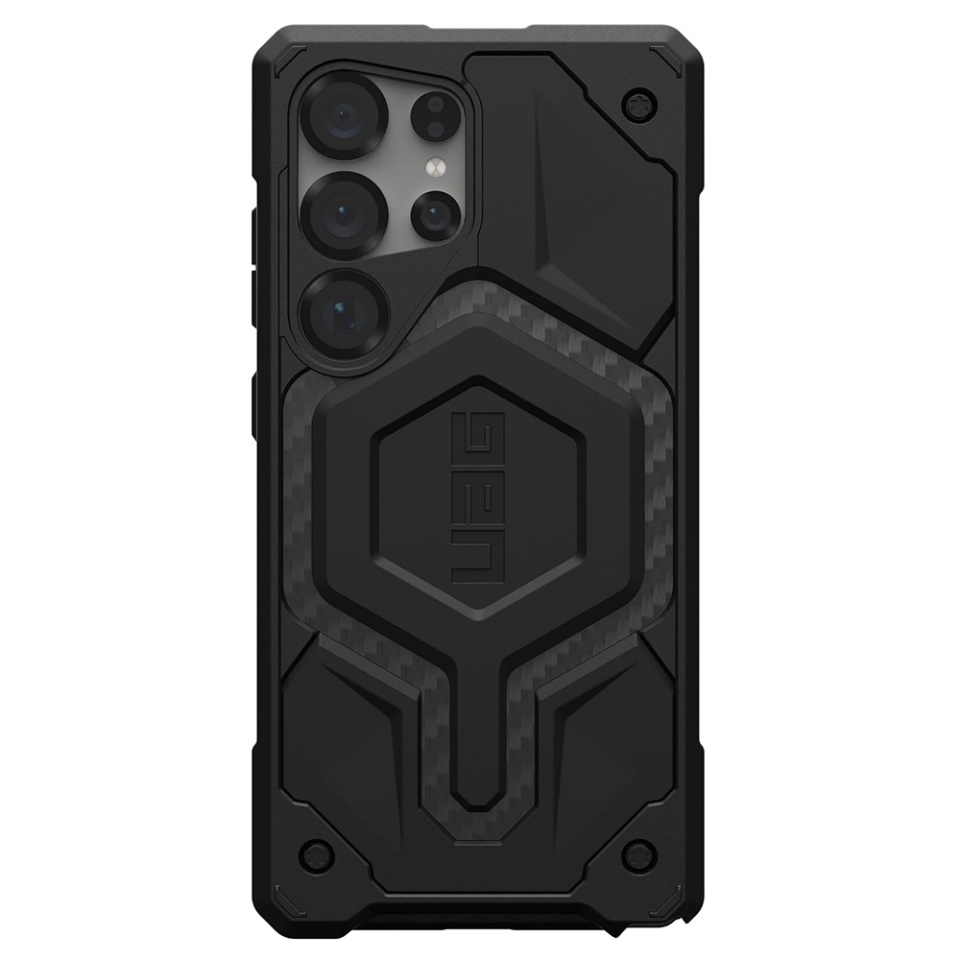 Husa pentru Samsung Galaxy S25 Ultra, Monarch Pro UAG - Carbon Fiber - 1 | YEO