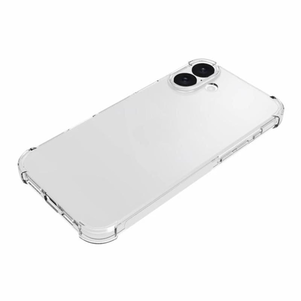 Husa pentru telefon, SKYDDAR INNOVATION, iPhone 16 Plus din silicon slim, anti soc, Shock [protectie camera] cu sticker - Transparenta - 2 | YEO