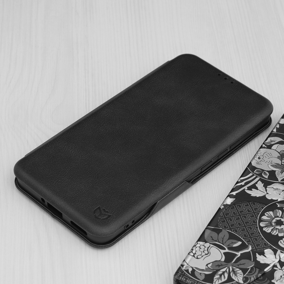 Husa pentru Xiaomi 13T / 13T Pro, SKYDDAR INNOVATION, Safe Wallet tip carte din Piele Ecologica, Suport Carduri, Inchidere Magnetica, Negru, set cu sticker - 3 | YEO