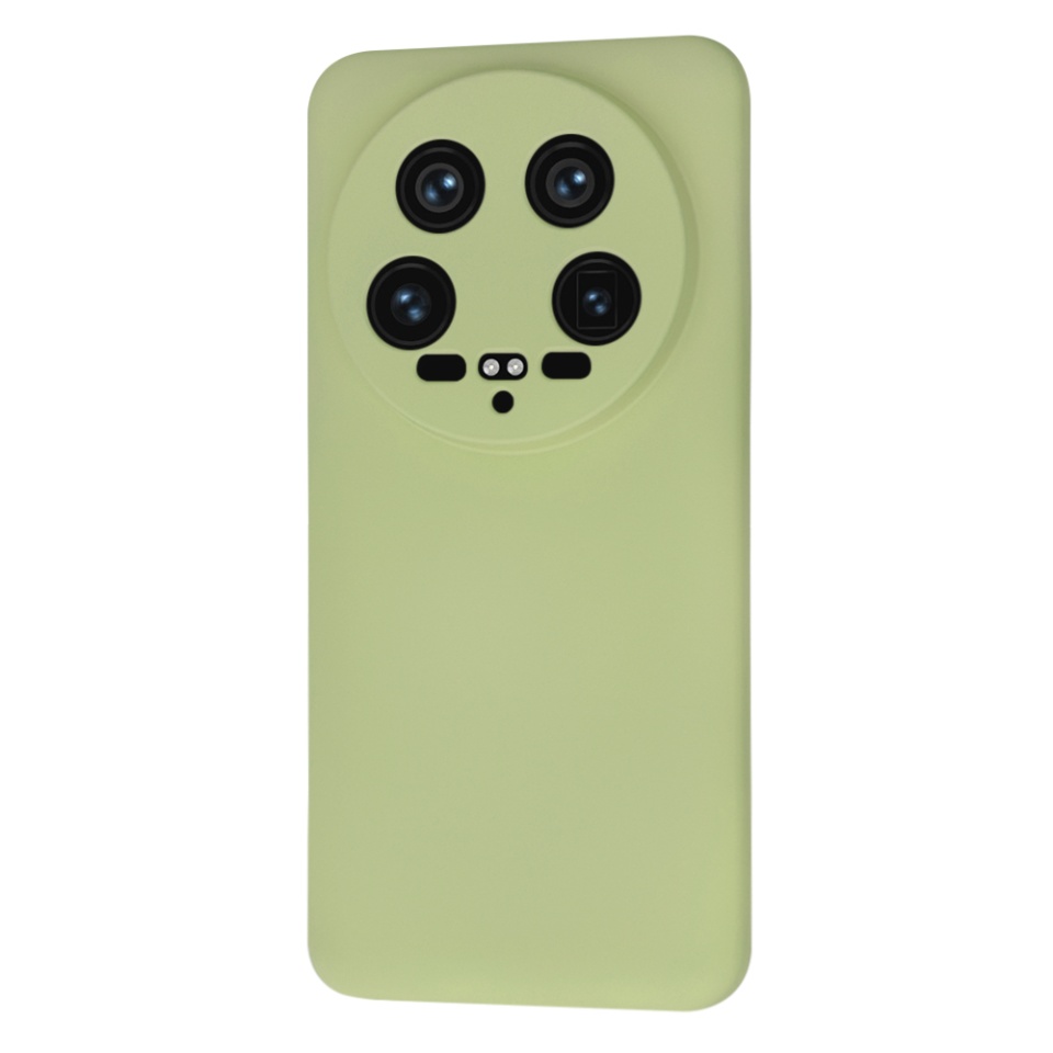Husa pentru Xiaomi 14 Ultra din Silicon Catifelat, Protectie Premium, Skyddar SoftElegance - Verde - 3 | YEO