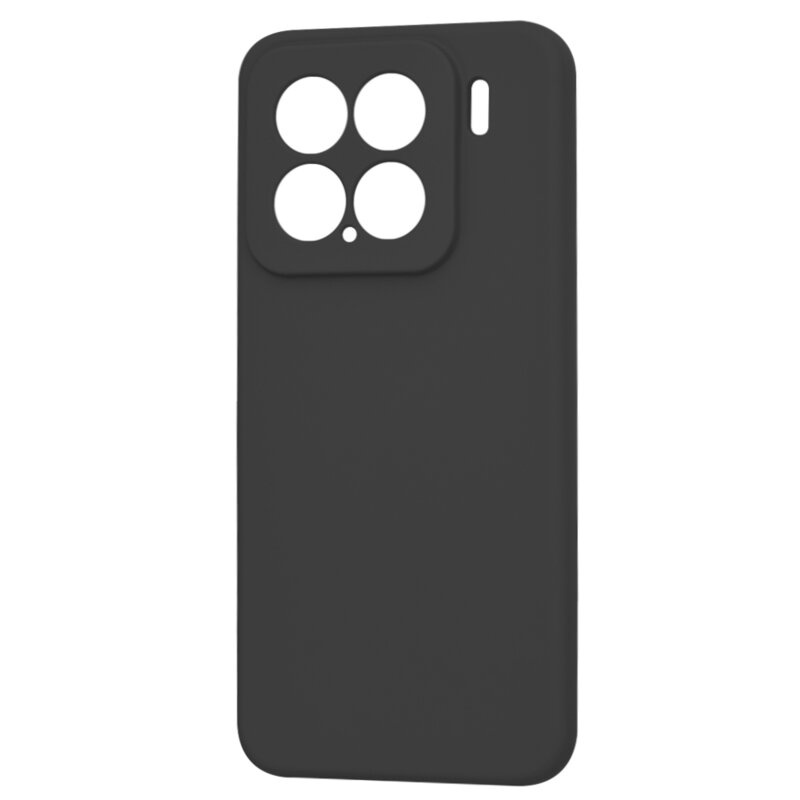 Husa pentru Xiaomi 15 din Silicon Catifelat, Protectie Premium, Skyddar SoftElegance - Negru - 3 | YEO