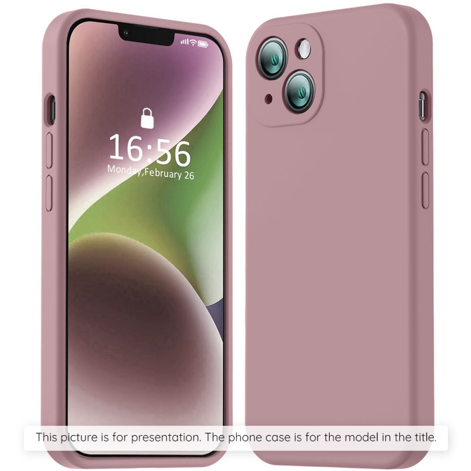 Husa pentru Xiaomi Redmi 13C 5G / Poco M6 din Silicon Catifelat, Protectie Premium, Skyddar SoftElegance - Roz pudra