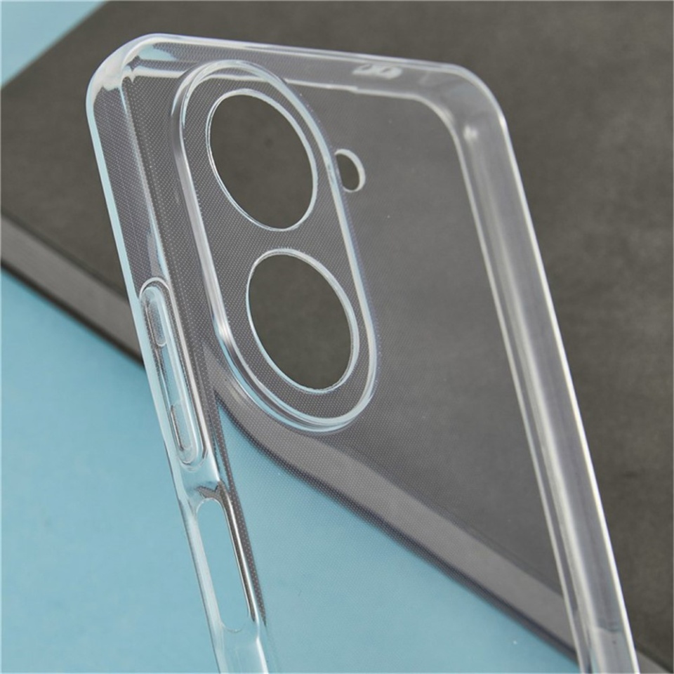 Husa pentru Xiaomi Redmi A5 4G (Standard), SKYDDAR INNOVATION, SparkleSkin din Silicon TPU cu Sclipici, Design Elegant, set cu sticker, Transparenta - 2 | YEO