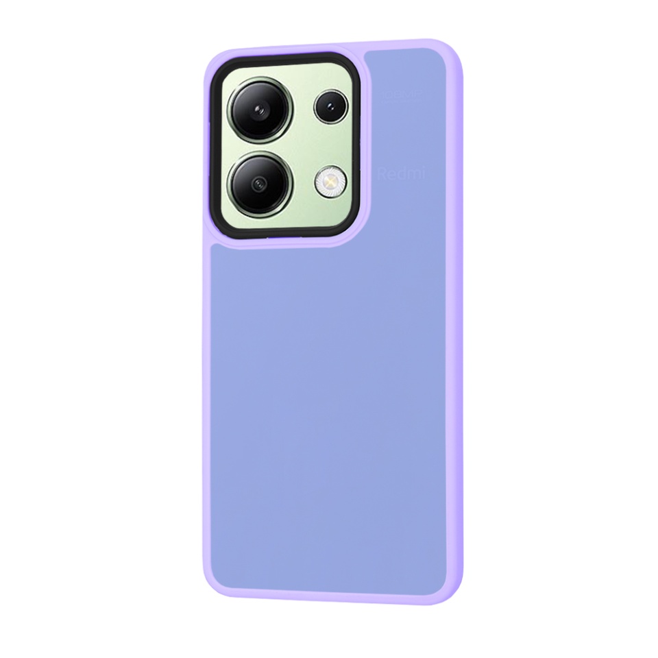 Husa pentru Xiaomi Redmi Note 13 4G, ce Absoarbe Cele mai Aspre Socuri, Skyddar Frosted - Mov deschis - 1 | YEO
