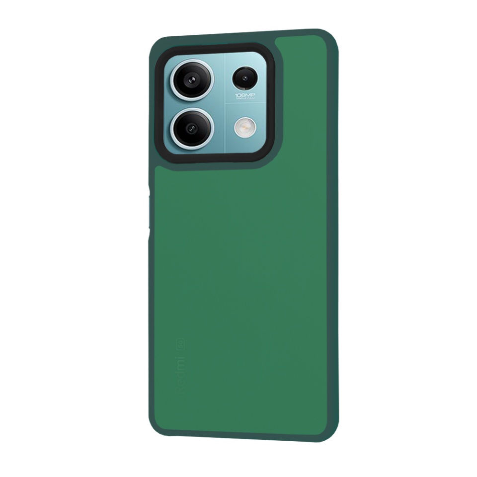 Husa pentru Xiaomi Redmi Note 13 5G, ce Absoarbe Cele mai Aspre Socuri, Skyddar Frosted - Verde inchis - 1 | YEO