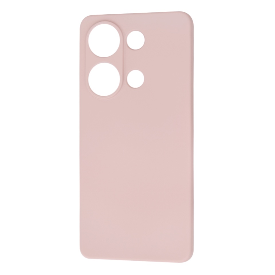 Husa pentru Xiaomi Redmi Note 13 Pro 4G / Poco M6 Pro 4G din Silicon Catifelat, Protectie Premium, Skyddar SoftElegance - Roz pudra - 1 | YEO