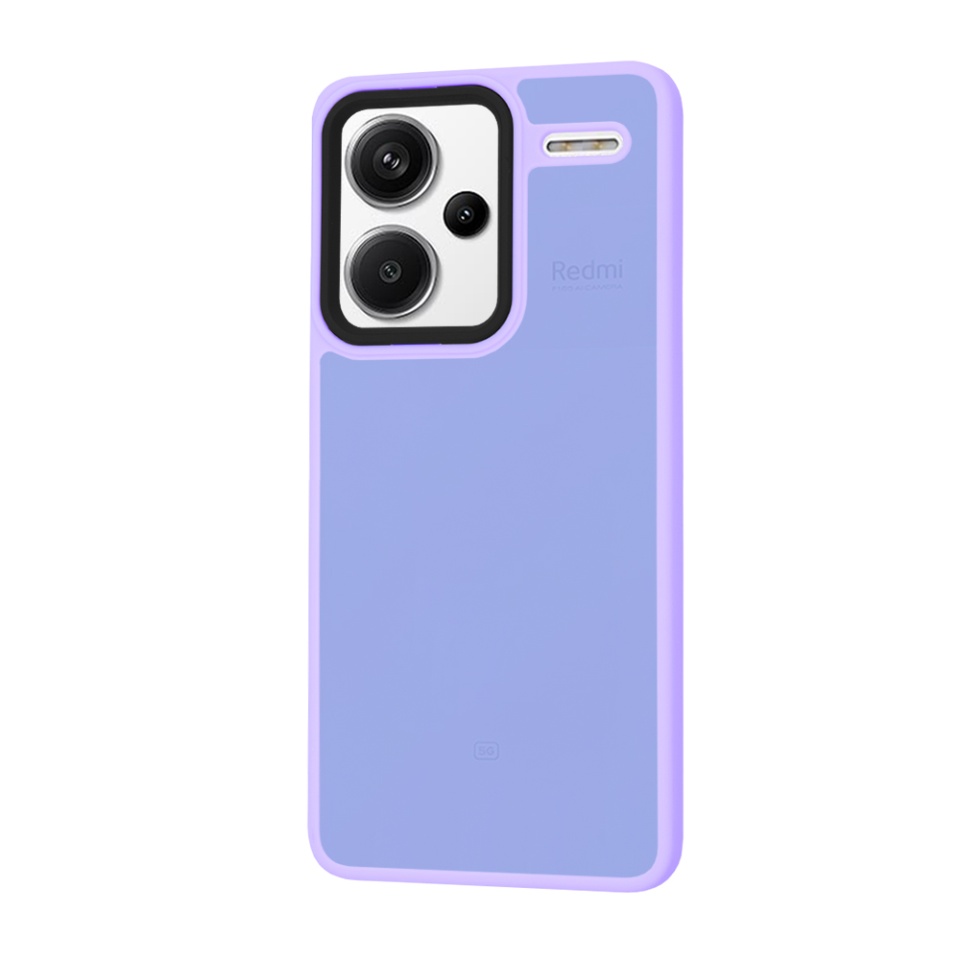 Husa pentru Xiaomi Redmi Note 13 Pro+ 5G, ce Absoarbe Cele mai Aspre Socuri, Skyddar Frosted - Mov deschis - 1 | YEO