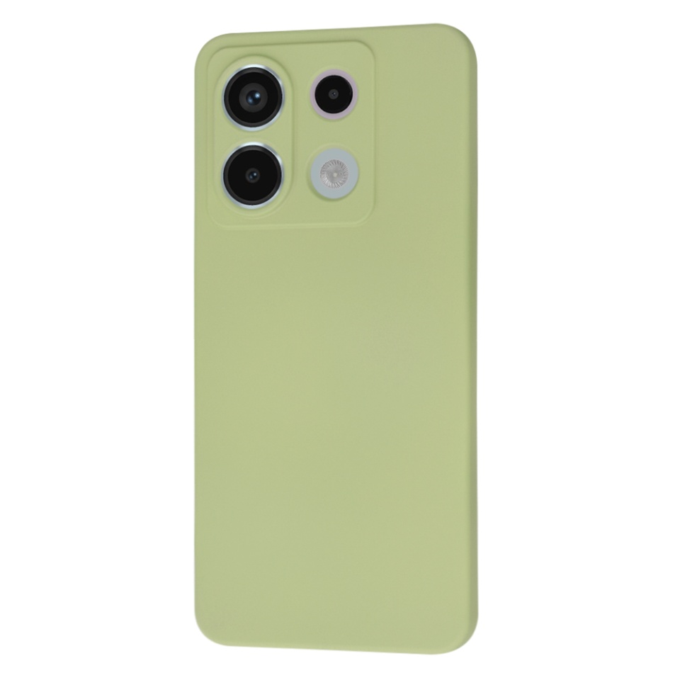 Husa pentru Xiaomi Redmi Note 13 Pro 5G / Poco X6 din Silicon Catifelat, Protectie Premium, Skyddar SoftElegance - Verde - 3 | YEO