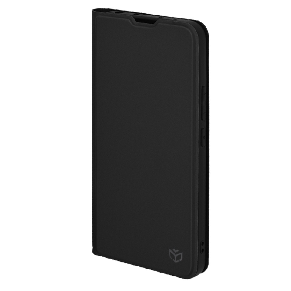 Husa pentru Xiaomi Redmi Note 14 4G (Regional), SKYDDAR INNOVATION, Magskin Book, tip Carte cu Portofel Interior, set cu sticker, Negru - 3 | YEO