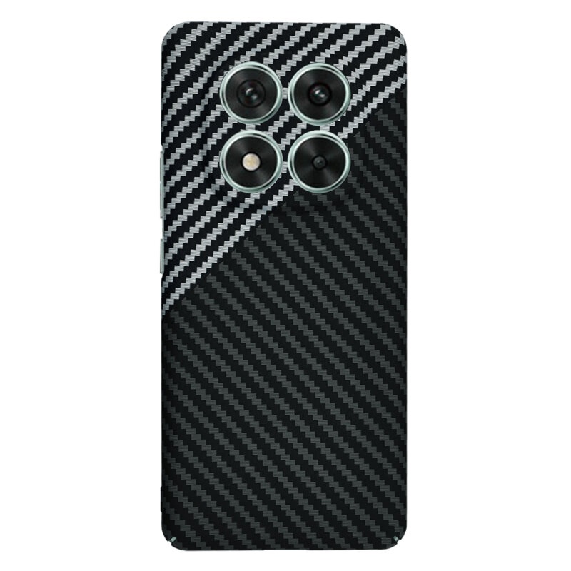 Husa pentru Xiaomi Redmi Note 14 Pro, Finisaj Premium cu Textura de Carbon, Design Elegant, SKDR CarbonFlex - Gri - 1 | YEO