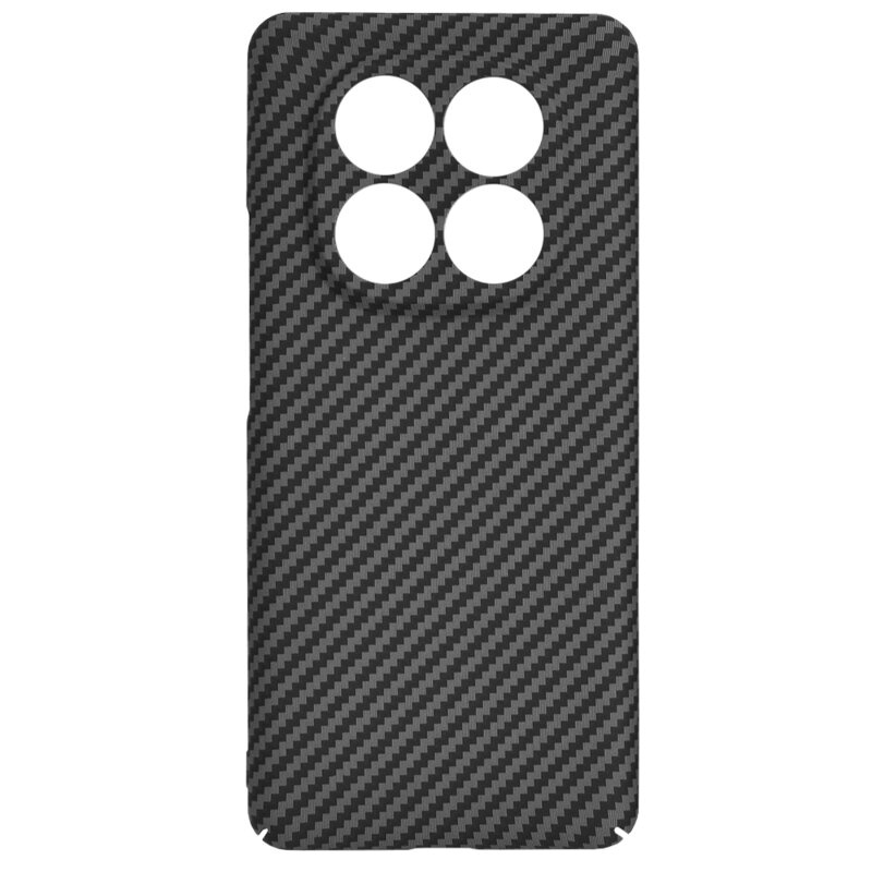 Husa pentru Xiaomi Redmi Note 14 Pro, Finisaj Premium cu Textura de Carbon, Design Elegant, SKDR CarbonFlex - Negru - 1 | YEO