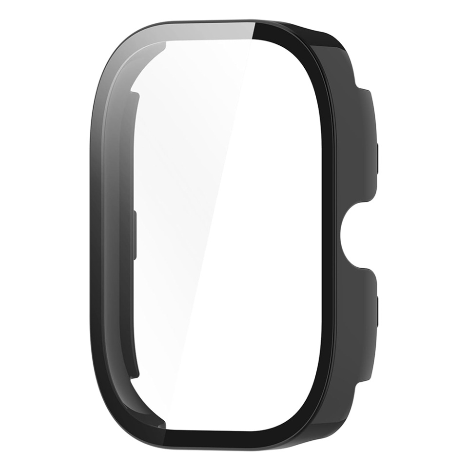 Husa Protectie 360°, Ultra-Subtire, Anti-Soc pentru Xiaomi Redmi Watch 4, Anti-Soc Full Screen - Negru - 2 | YEO