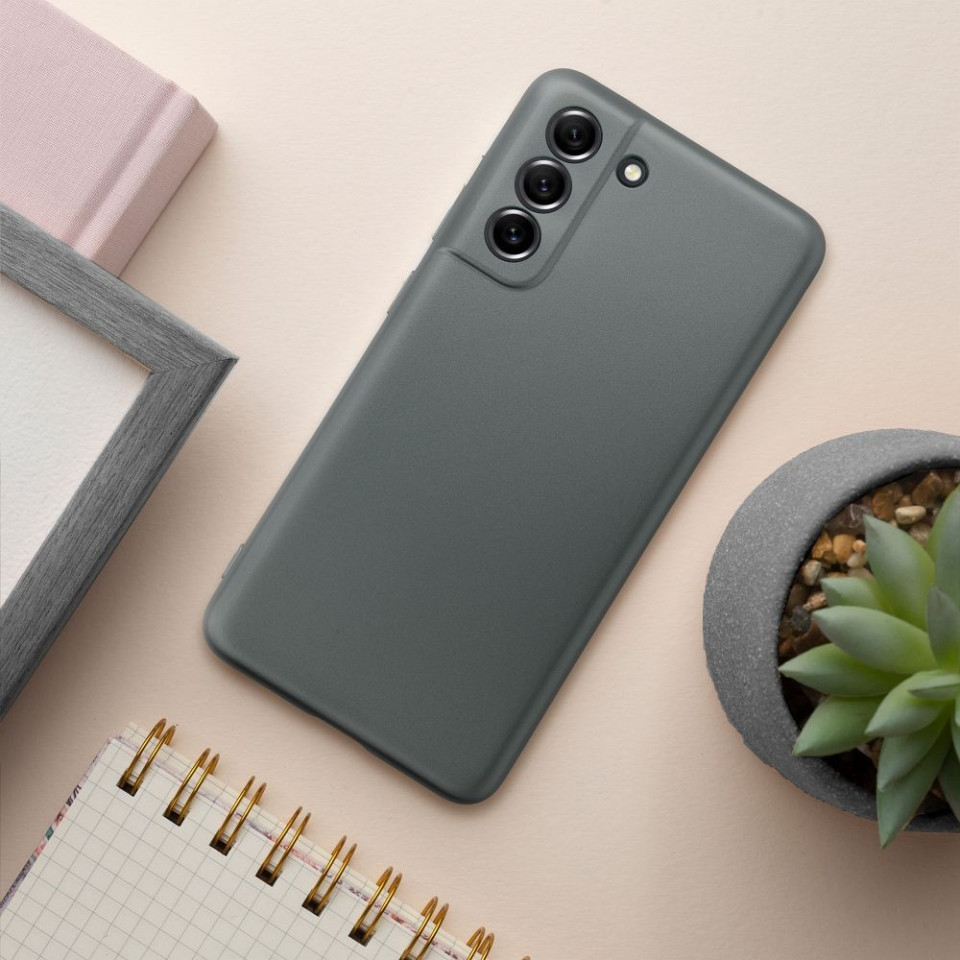 Husa Samsung A53 din silicon TPU, METALLIC - Gri - 4 | YEO