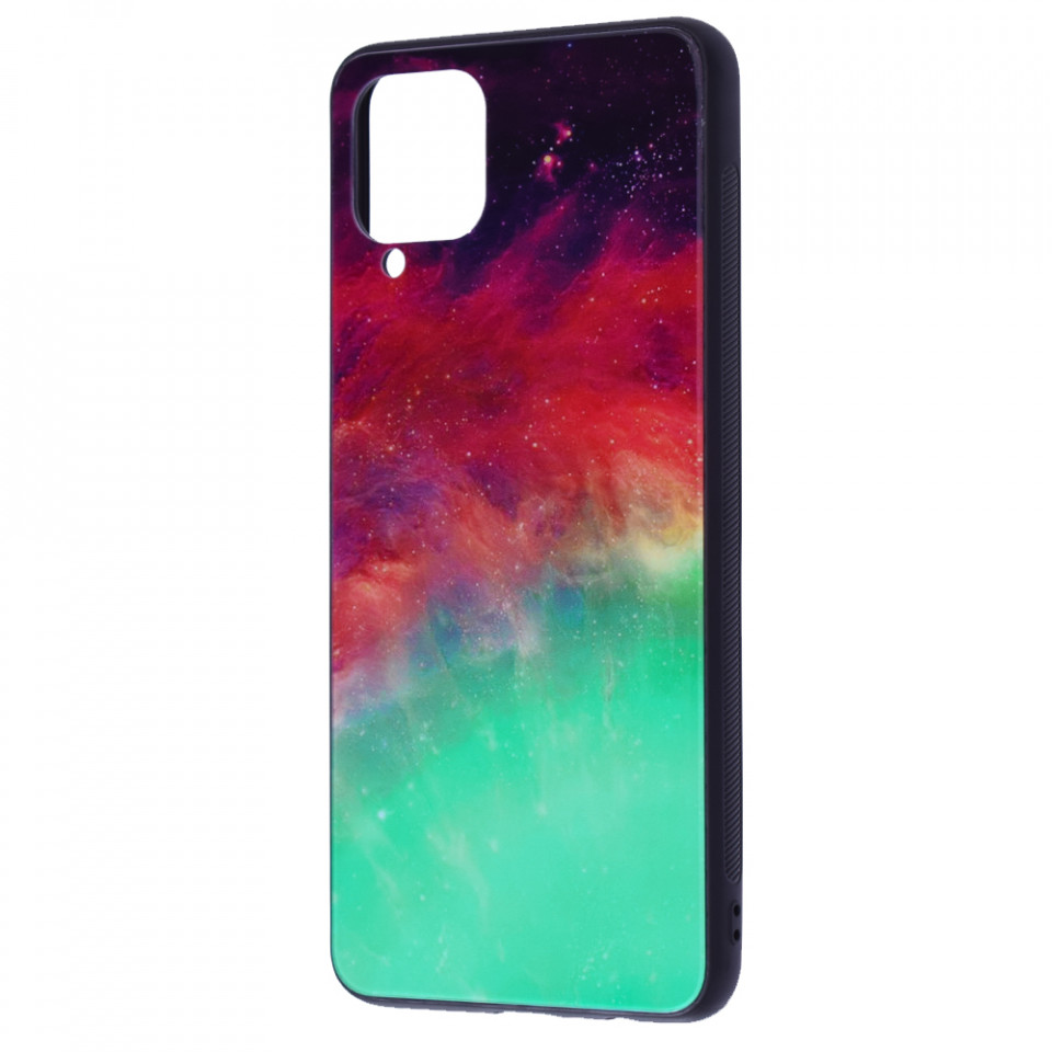 Husa Samsung Galaxy A12 cu sticla securizata, Techsuit Glaze - Fiery Ocean - 3 | YEO