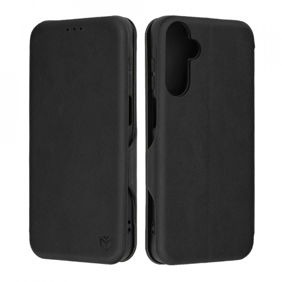 Husa Samsung Galaxy A15 4G / A15 5G tip carte magnetica, Techsuit Safe Wallet - Negru
