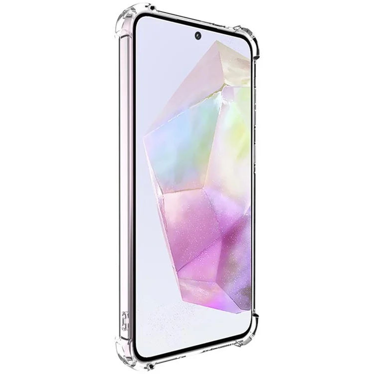 Husa Samsung Galaxy A36 5G din silicon slim, anti soc, Skyddar Shock - Transparenta - 1 | YEO
