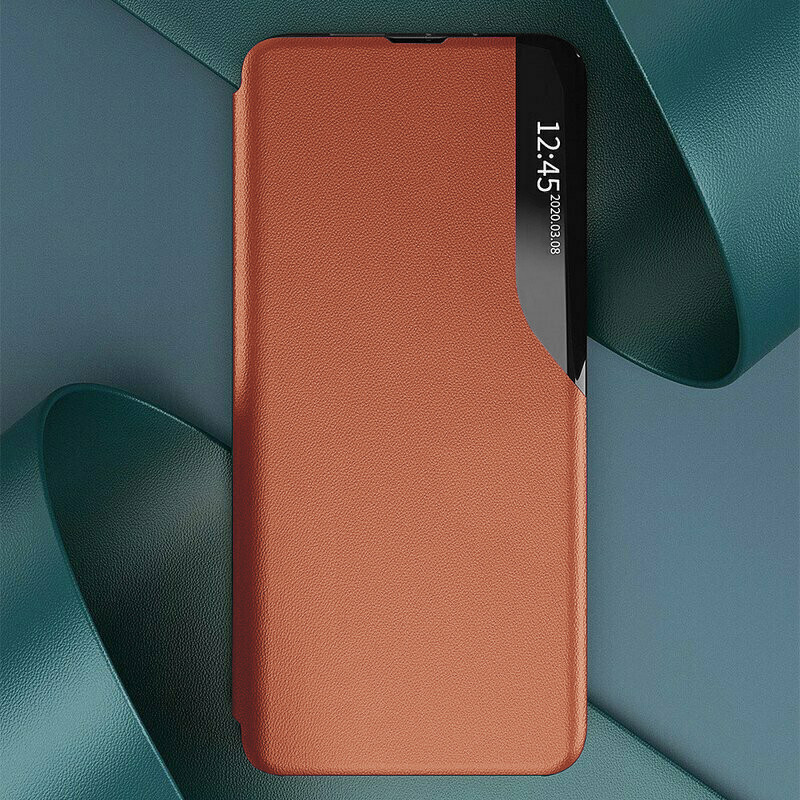 Husa Samsung Galaxy A73 5G tip carte Techsuit eFold - Orange - 2 | YEO