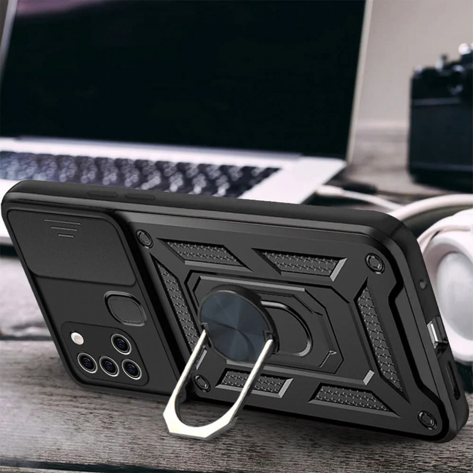 Husa Samsung Galaxy B21s, Techsuit CamShield Series - Black - 1 | YEO
