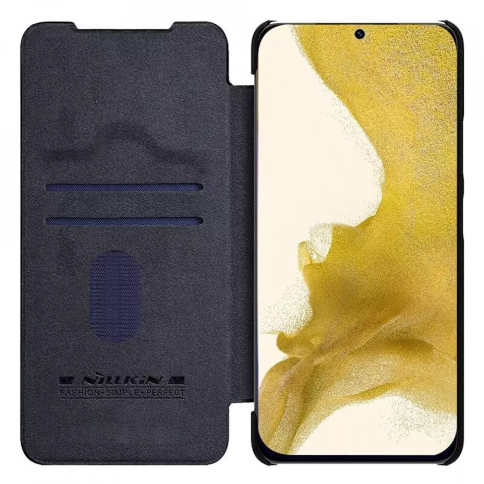 Husa Samsung Galaxy S23 Plus, Nillkin QIN Leather Pro - Negru - 2 | YEO