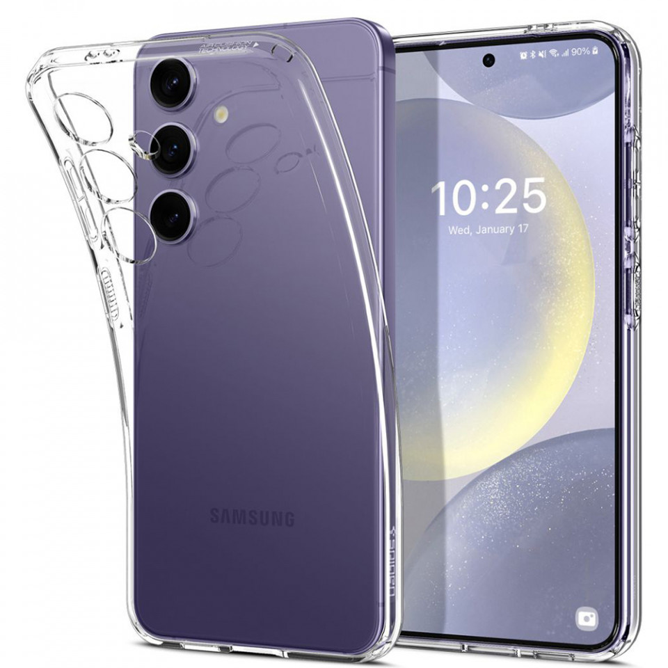Husa Samsung Galaxy S24, Spigen Liquid Crystal - Transparenta - 1 | YEO