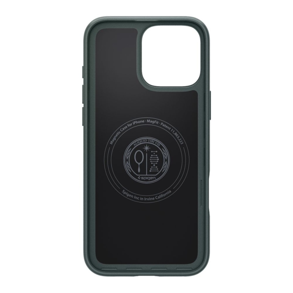 Husa slim iPhone 16 Pro Max, Spigen Thin Fit - Verde inchis - 1 | YEO