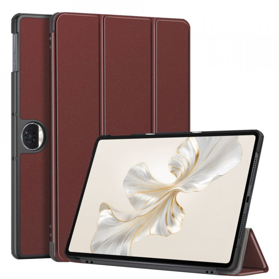 Husa tableta pentru Honor Pad 9 cu suport Multi-Unghi și functie Sleep/Wake , SKYDDAR FoldVision - Rosu