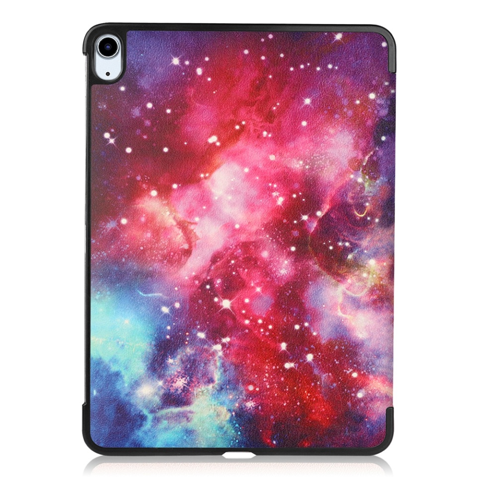 Husa tableta pentru iPad Air 11 (2024) / Air 11 (2025), SKYDDAR INNOVATION, cu suport Multi-Unghi si functie Sleep/Wake, FoldPro, Galaxy, set cu sticker - 2 | YEO