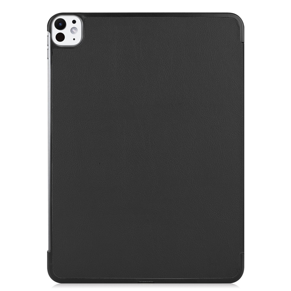 Husa tableta pentru iPad Pro 11 (2024), SKYDDAR INNOVATION, cu suport Multi-Unghi si functie Sleep/Wake, FoldPro, Negru, set cu sticker - 2 | YEO