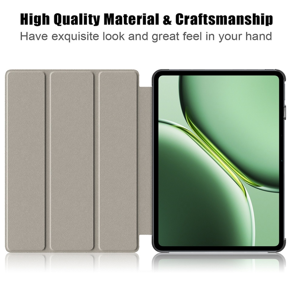 Husa tableta pentru OnePlus Pad 2 cu suport Multi-Unghi și functie Sleep/Wake, SKYDDAR FoldVision - Negru - 2 | YEO
