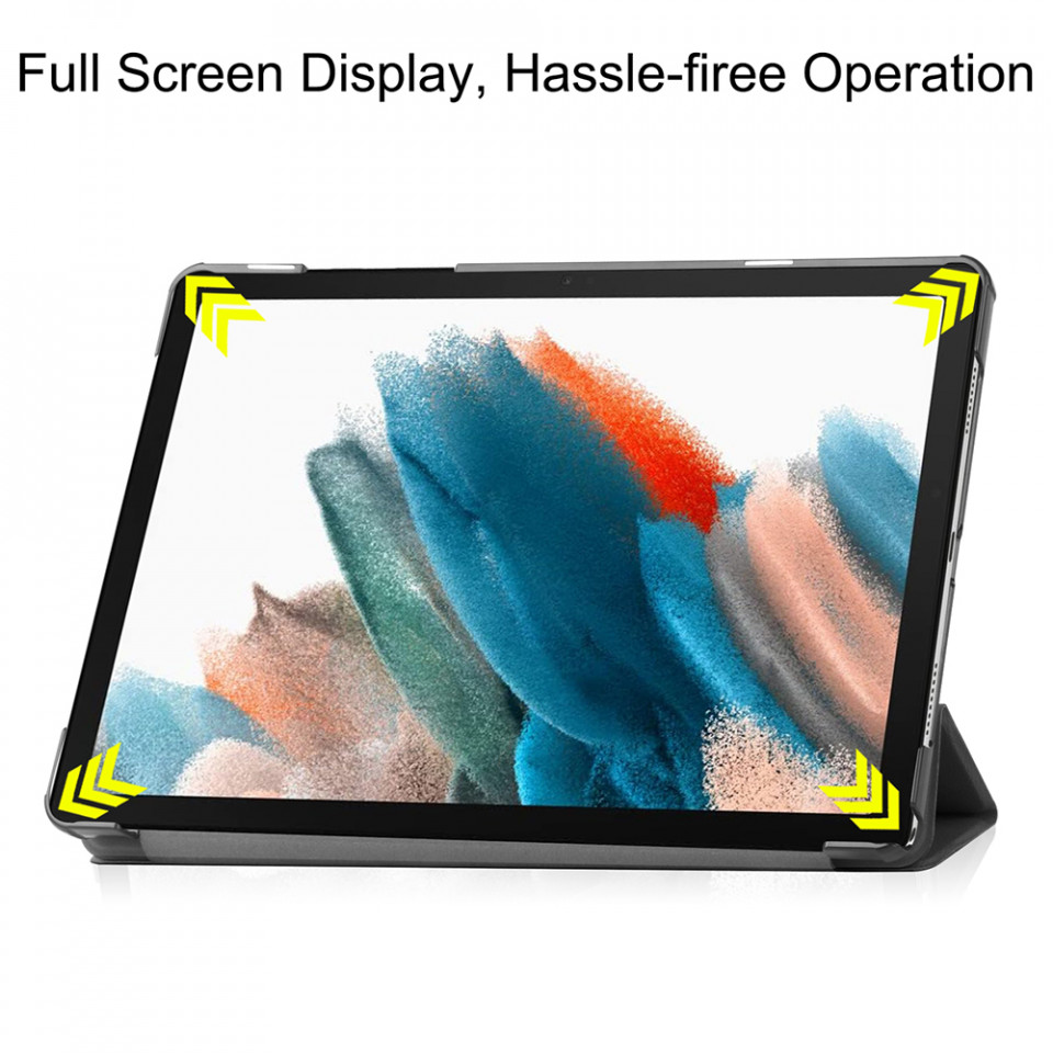 Husa tableta pentru Samsung Galaxy Tab A9 cu suport Multi-Unghi și functie Sleep/Wake , SKYDDAR FoldVision - Negru - 3 | YEO