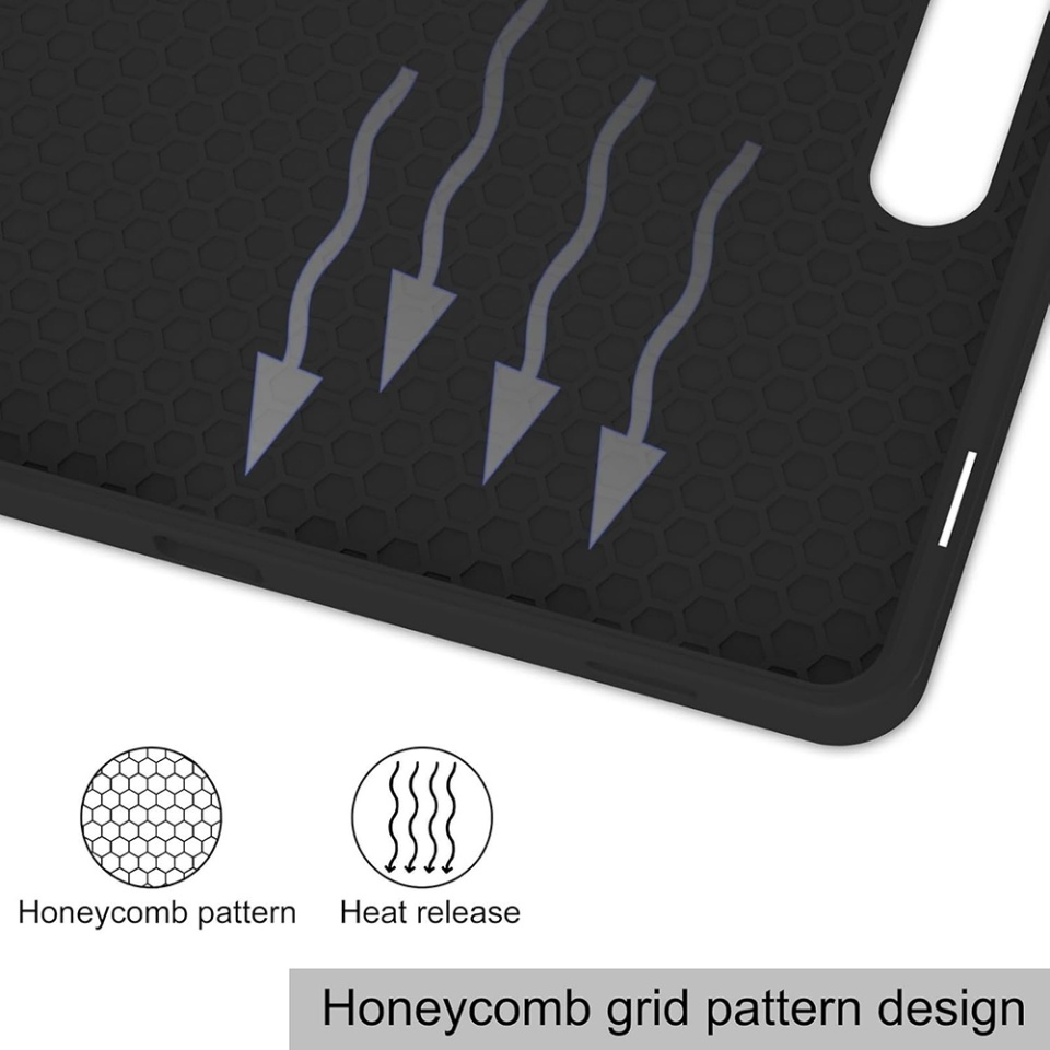 Husa tableta pentru Samsung Galaxy Tab S10 FE Plus, suport Pencil, functie Sleep/Wake, SKDR, Flex Trifold, Bleu, set cu sticker - 1 | YEO