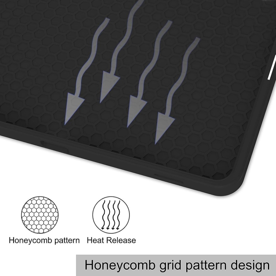 Husa tableta pentru Xiaomi Pad 7 / 7 Pro, suport Pencil, functie Sleep/Wake, SKDR, Flex Trifold, Negru, set cu sticker - 3 | YEO