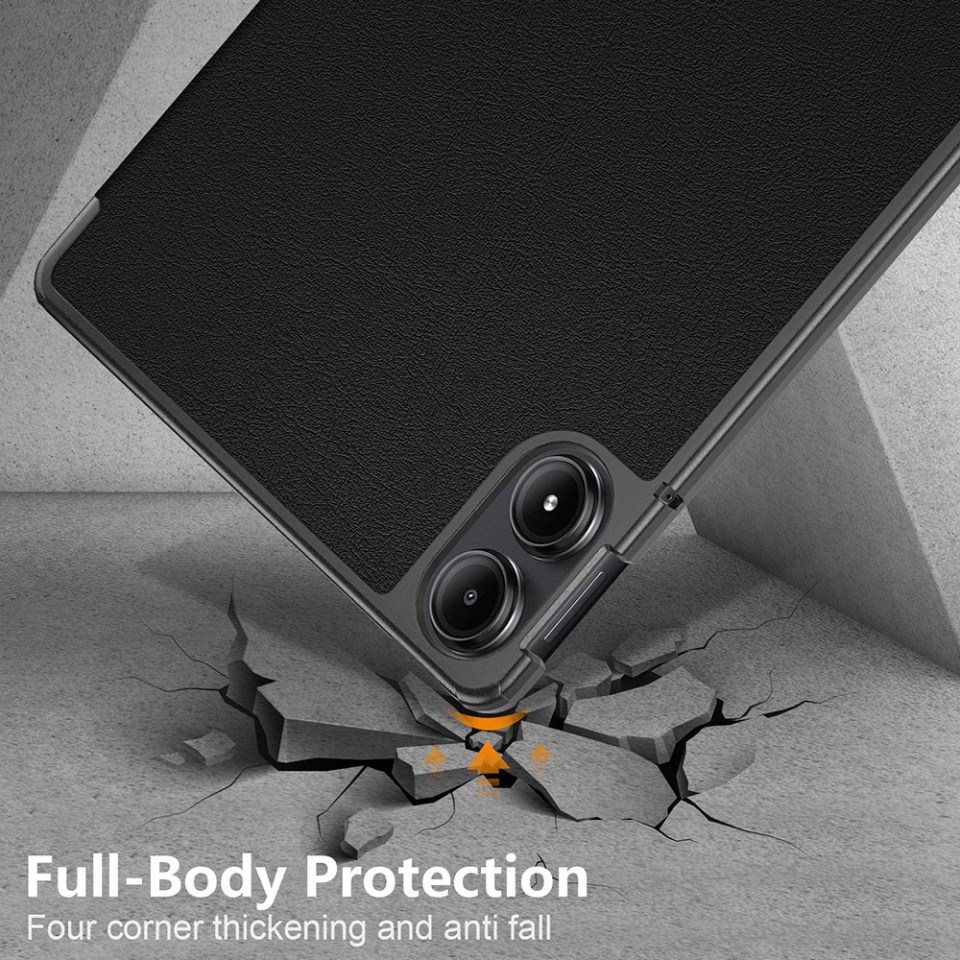 Husa tableta pentru Xiaomi Redmi Pad Pro / Poco Pad cu suport Multi-Unghi și functie Sleep/Wake, SKYDDAR FoldVision - Starry night - 3 | YEO