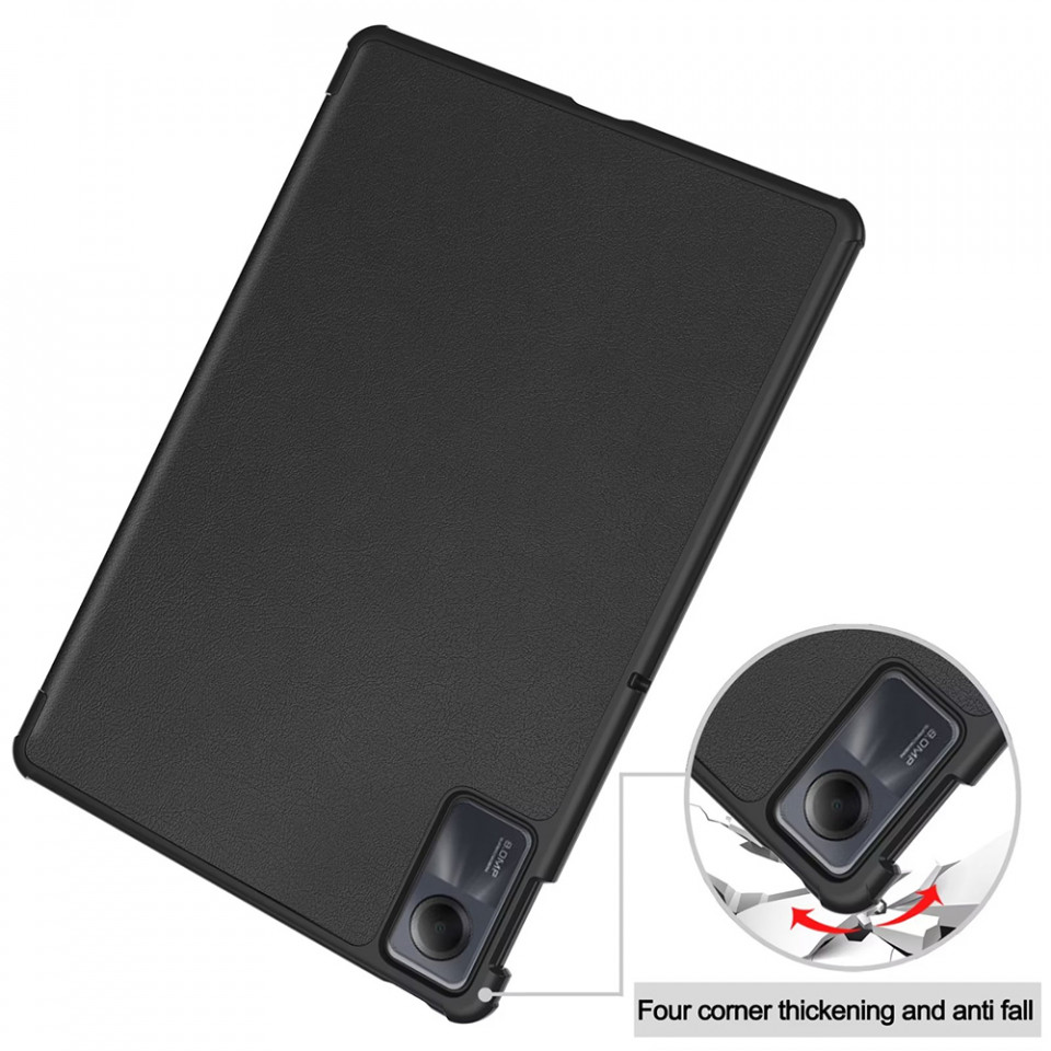 Husa tableta pentru Xiaomi Redmi Pad SE cu suport Multi-Unghi și functie Sleep/Wake , SKYDDAR FoldVision - Roz - 1 | YEO