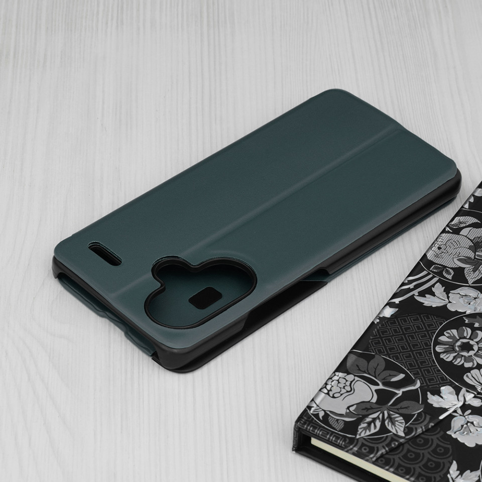 Husa Xiaomi Redmi Note 13 Pro+ 5G tip carte, Techsuit eFold - Verde - 1 | YEO