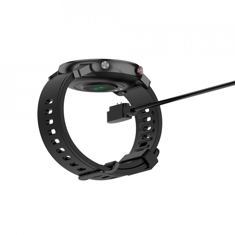 Incarcator pentru Haylou Watch USB, 3.5W - Techsuit (TXC4) - Black - 1 | YEO