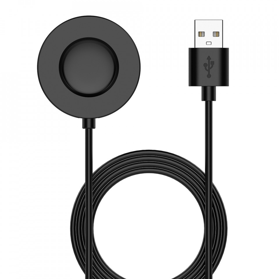 Incarcator wireless pentru Xiaomi Watch S1 Pro, USB, 4W - Techsuit (TXC6) - Black - 2 | YEO