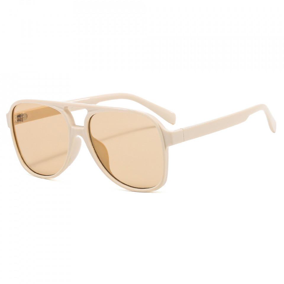 Ochelari de soare Unisex cu protectie UV (98061), Techsuit - Bej / Tea