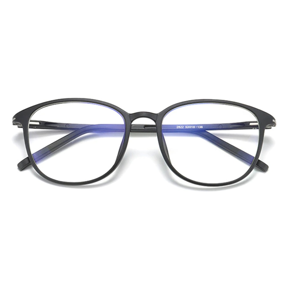 Ochelari Protectie Calculator, Ecran Telefon, Televizor, Gaming, anti Lumina Albastra, Antireflex, fara Dioptrii, SKDR OptiGlow F2822 - Negru - 1 | YEO