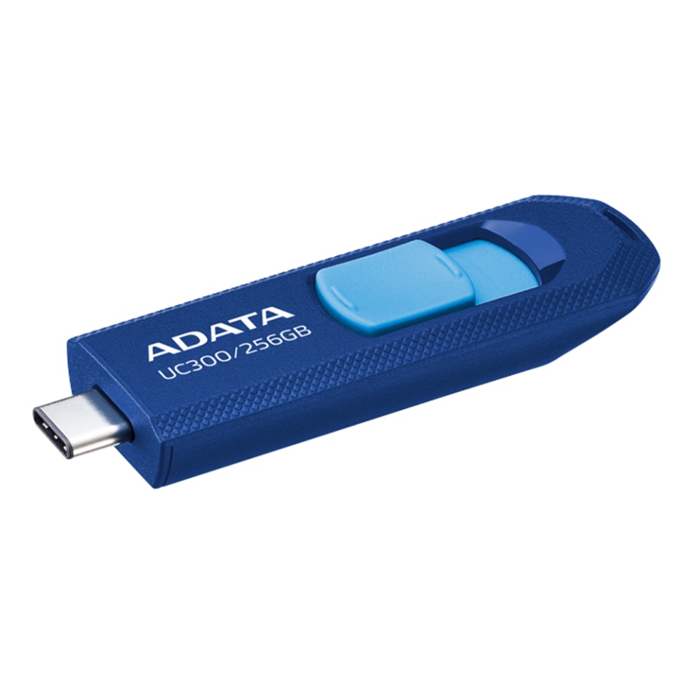 Stick de Memorie USB-C FlashDrive, 32GB, 100MB/s, Adata UC300, Albastru - 1 | YEO