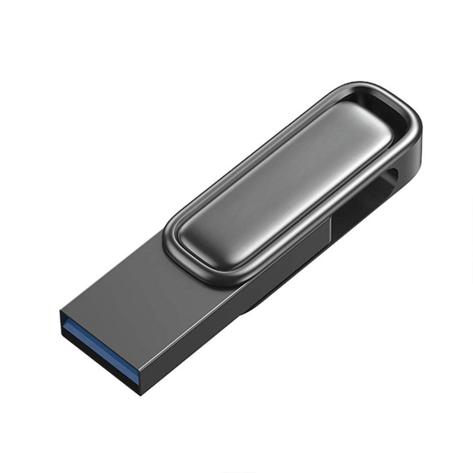 Stick memorie USB 3.0, 128GB, Metalic, Citire 80M/s, Scriere 18M/s, Skyddar THMS33, Tranish, set cu sticker - 2 | YEO
